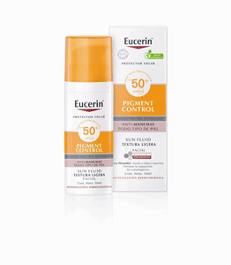 Eucerin Protec Solar Facial Sun Fluid Pigment Control Fps 50+ Fco X 50 Ml - Sin Asignar