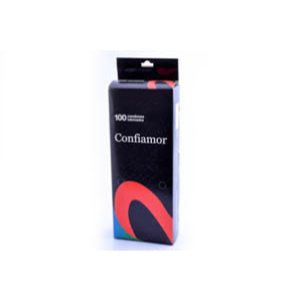Condon Confiamor Caja X 100 Unidades Lubricados - Confiamor