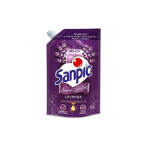 Sanpic Desinf Lavanda Doypack X 1 Litro (aroma Para Tus Sentidos) - Sanpic