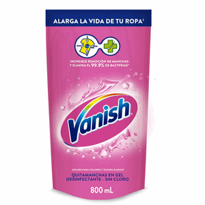Vanish Rosa Gel Multiusos Doy Pack X 800 Ml - Vanish
