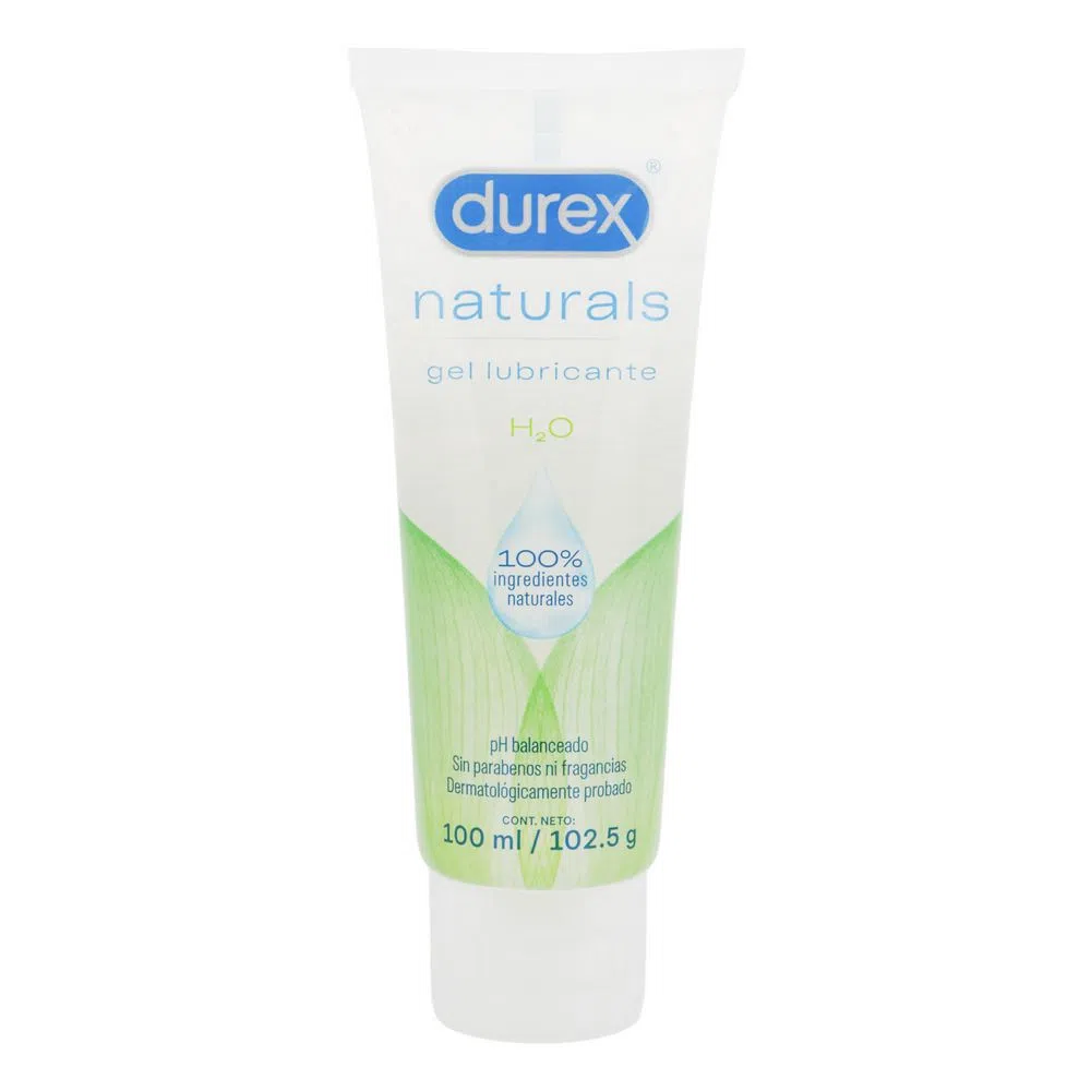 Durex Nat Gel Lubricante Intimo H2o Tubo X 100 Ml (102.5gr) - Sin Asignar