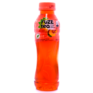 Te Fuze Tea Negro Sabor Durazno Pet X 400 Ml - Fuze Tea