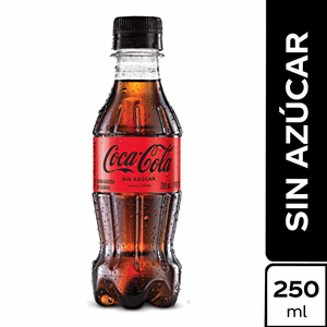 Coca-cola Sin Azucar Botella X 250 Ml - Sin Asignar