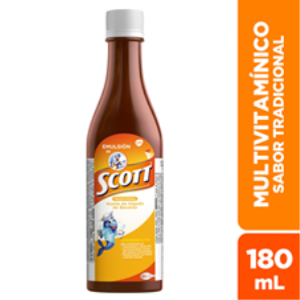 Emulsion De Scott Tradicional X 180 Ml - Scott