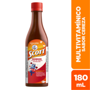 Emulsion De Scott Cereza X 180 Ml - Scott