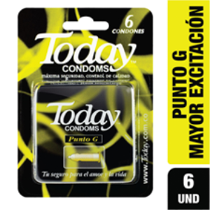 Condon Today  Punto G Caja X 6 Unidades - Today