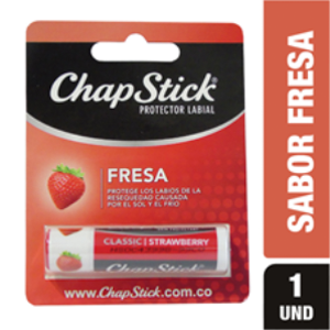 Chap Stick Labial Fresa X 4 G - Chap  Stick