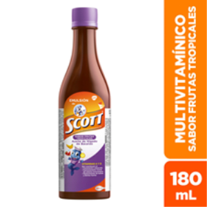 Emulsion De Scott Frutas Tropicales X 180 Ml - Scott