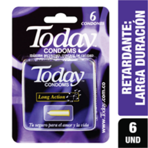 Condon Today Long Action Caja X 6 Unidades - Today
