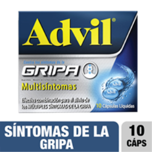 Advil Gripa Caja X 10 Capsulas Liquidas - Advil