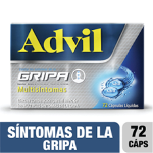Advil Gripa X 72 Capsulas Liquidas - Advil