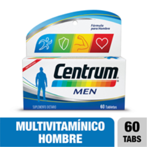 Centrum Men Frasco X 60 Tabletas - Centrum
