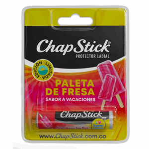 Chap Stick Labial Paleta De Fresa X 4 Gr - Sin Asignar