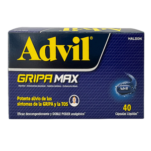 Advil Gripa Max 400 Mg/30 Mg/10 Mg/4 Mg Caja X 40 Capsulas Liquidas - Sin Asignar