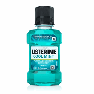 Listerine Cool Mint Sabor Menta Frasco X 180 Ml - Listerine