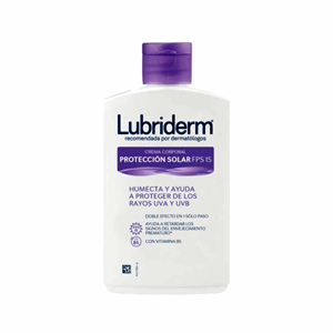 Crema Corporal Lubriderm Protección Uv Frasco X 120 Ml - Lubriderm