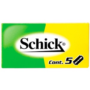 Schick Cuchilla Doble Filo X 10 Cajitas - Schick