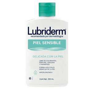 Crema Corporal Lubriderm Piel Sensible Frasco X 200 Ml - Lubriderm