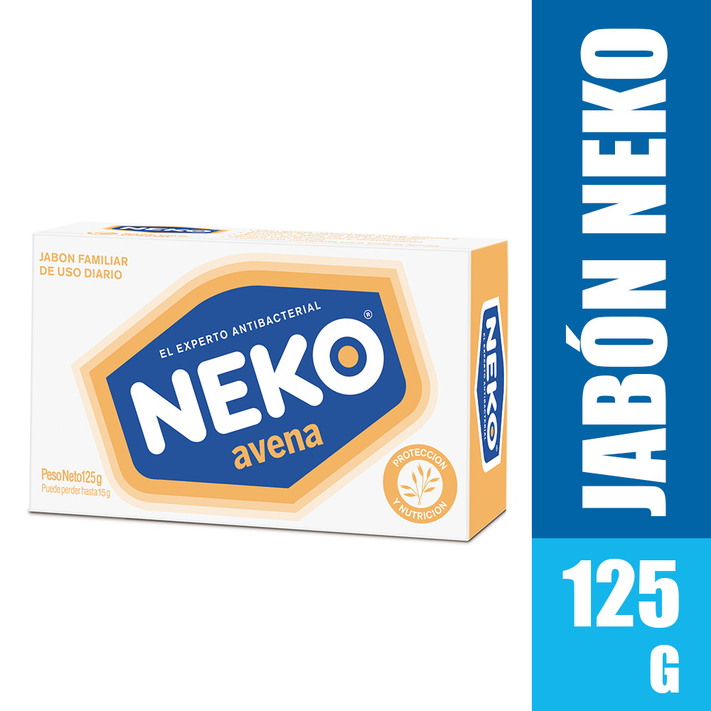 Jabon Neko Avena Barra X 125 G - Neko