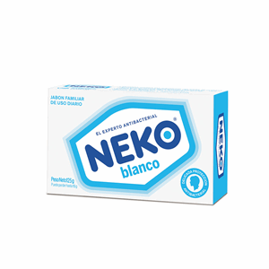 Jabon Neko Blanco Barra X 125 G - Neko