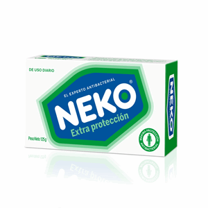 Jabon Neko Extra Proteccion Barra X 125 G - Neko