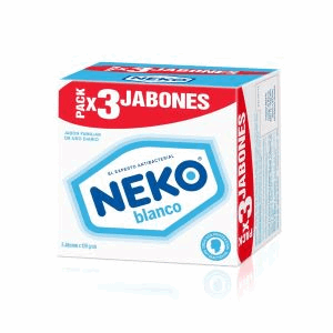 Jabon Neko Blanco 3 X 125 G (precio Especial) - Neko