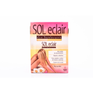 Sol Eclair Polvo Decolorante Display X  12 Sobres - Soleclair