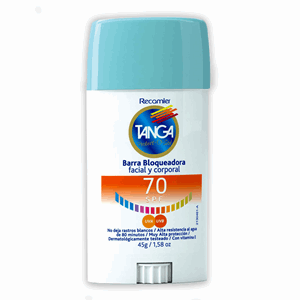 Tanga Barra Bloq Solar Facial Y Corp Spf 70 X 45 Gr - Sin Asignar