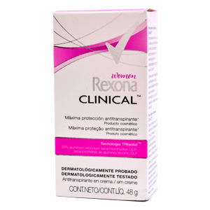 Desodorante Rexona Clinical Women Soft Barra 48 G - Rexona