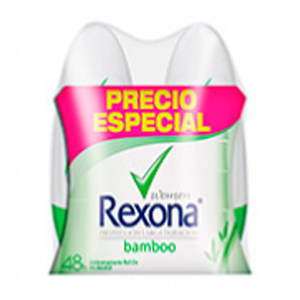 Rexona Desod Roll-on Bamboo 2 X 50 Gr (p/especial) - Rexona