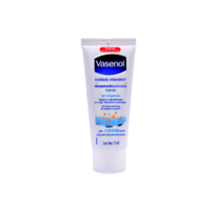 Crema De Manos Vasenol Recuperación Avanzada Cuidado Intensivo Sin Fragancia Frasco X 75 Ml - Vasenol
