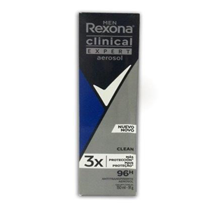 Desodorante Rexona Men Clinical Expert Clean Aerosol X 150 Ml (91gr) - Rexona