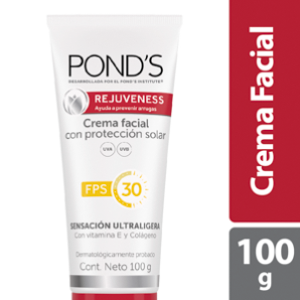 Pond`s Rejuveness Antiarrugas Con Fps 30 Tubo X 100 G - Ponds
