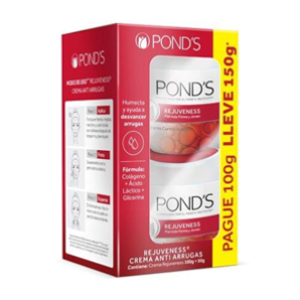 Pond`s Rejuveness Pote X 100 G ( + Pote X 50 G) - Ponds