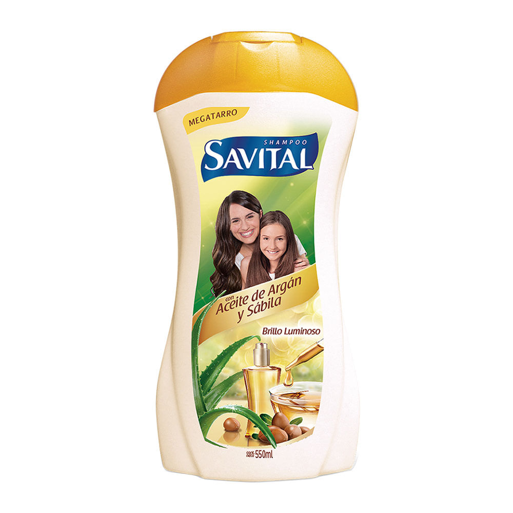 Shampoo Savital Multioleos Y Sabila X 550 Ml - Savital