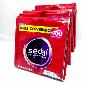 Sedal Champ Keratina Con Antioxidante Ristra X 12 Sobres De 24 Ml - Sin Asignar
