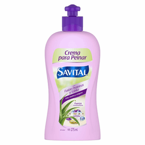 Crema De Peinar Savital Fusion Proteinas Y Sabila X 275 Ml - Savital