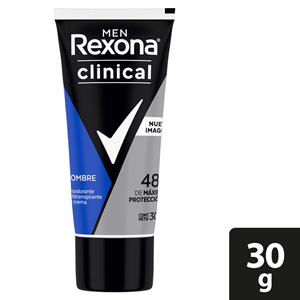 Desodorante Rexona Men Clinical Clean Crema Tubo X 30 G - Rexona