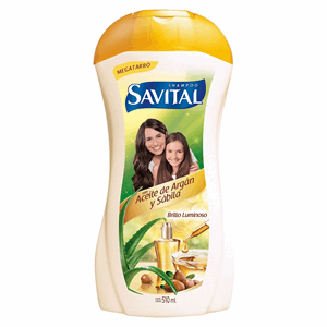 Savital Shampoo Brillo Lum Ace De Argan Y Sabila Fco X 510 Ml - Sin Asignar