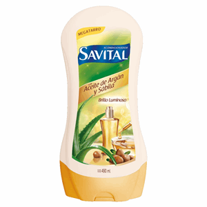 Savital Acond Brillo Lum Ace De Argan Y Sabila X 490 Ml - Sin Asignar