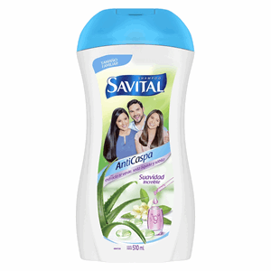 Savital Shampoo Anticaspa Ext Te Verde Seda Liq Y Sabila X 510 Ml - Sin Asignar