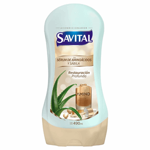 Savital Acond C/serum De Aminoacidos Y Sabila X 490 Ml - Sin Asignar