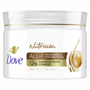 Dove Tratamiento Capilar Nutricion Pote X 300 Gr - Sin Asignar
