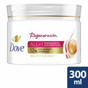 Dove Tratamiento Capilar Regeneracion Pote X 300 Gr - Sin Asignar