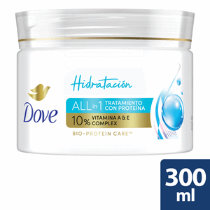 Dove Tratamiento Capilar Hidratacion Pote X 300 Gr - Sin Asignar