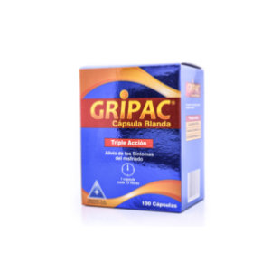 Gripac X 100 Capsulas Blandas - Gripac