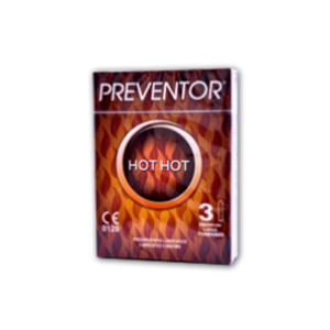Preventor Condon Remed-hot Hot X 3 Und - Preventor