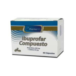 Ibuprofar Compuesto 200 / 30 Mg Caja X 48 Capsulas - Ibuprofar