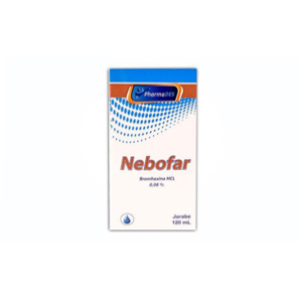 Nebofar 0.08% Jarabe Frasco X 120 Ml - Nebofar