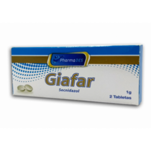 Giafar 1 G Caja X 2 Tabletas - Giafar